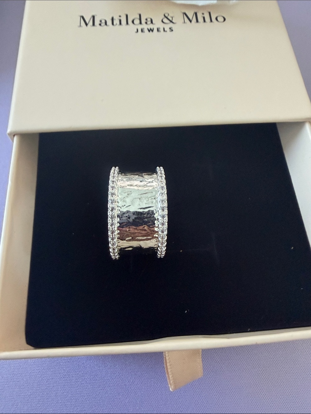 Silver Stackable Ring - Silver - Picture 4 of 4
